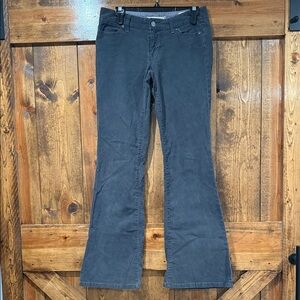 GAP Dark Gray Corduroy Bootcut Pants Size 2